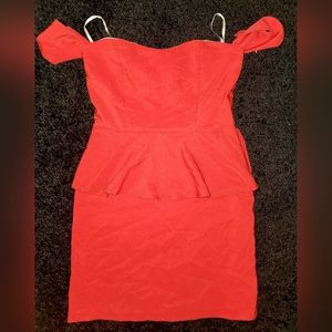 Very cute Red date night dress by DEB